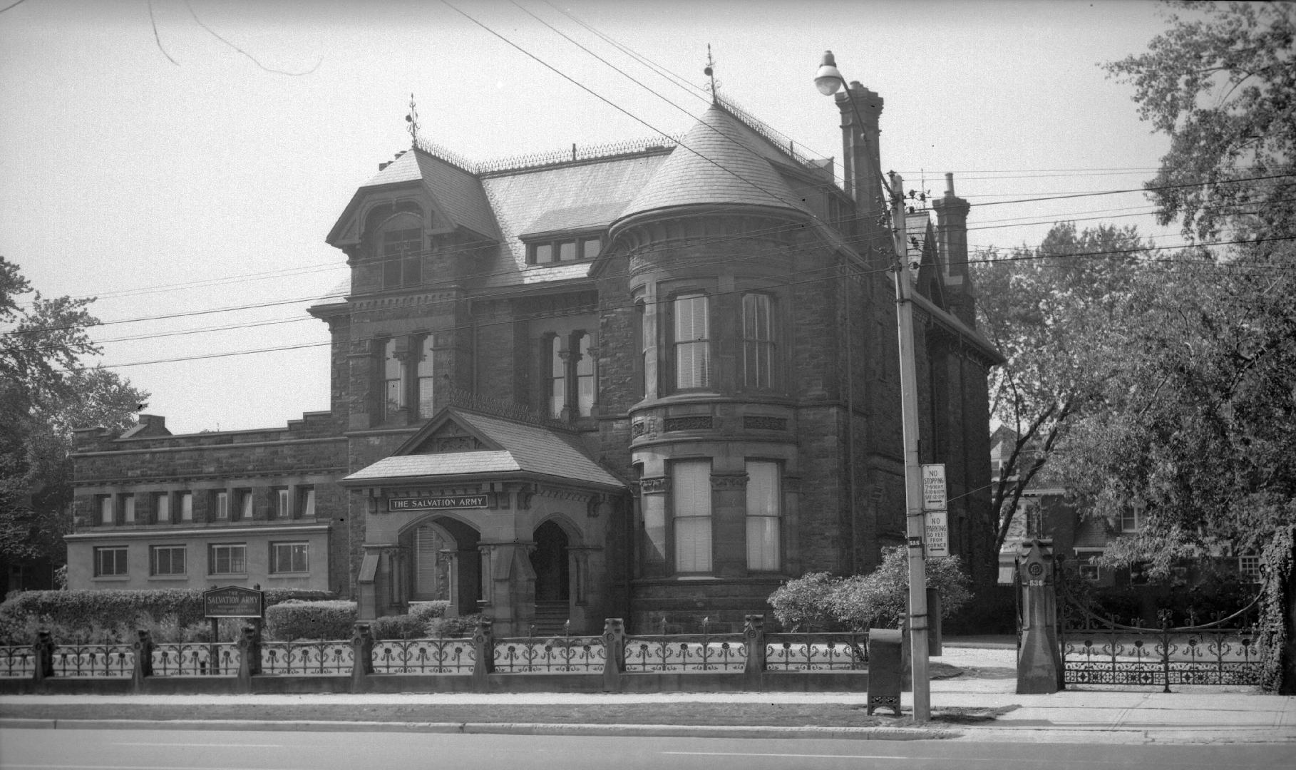 Cawthra, William, house, Jarvis St