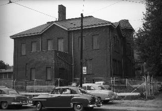 Crawford St. Public School, Crawford St., northwest corner Adelaide Street West