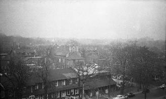 Wood St., north side, between Yonge & Church Streets, looking northeast from 6th floor of Toronto Hydro Building