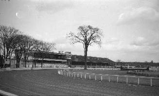 Greenwood Race Track, Queen Street East, south side, between Eastern & Woodbine Aves