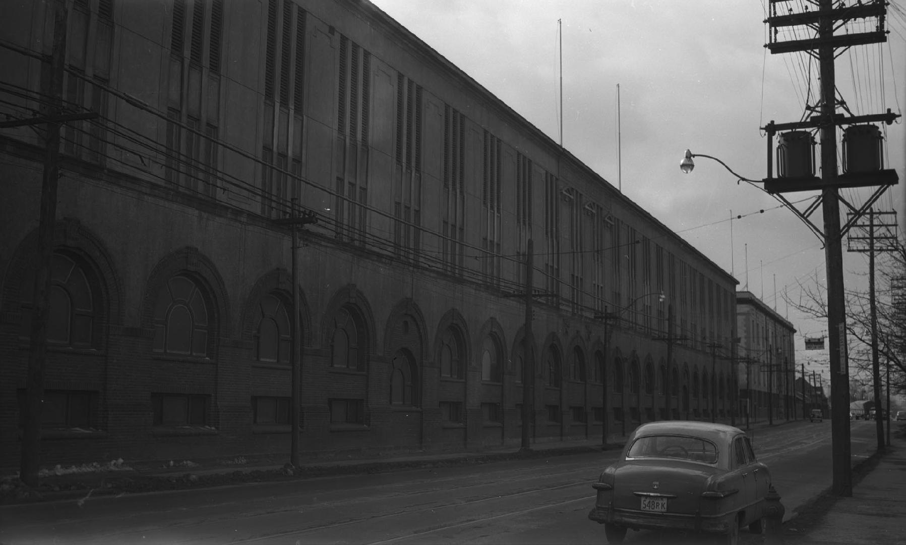 Greenwood Race Track, Queen Street East, south side, between Eastern & Woodbine Aves