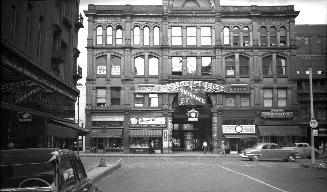 Yonge Street Arcade, Yonge Street, east side, opposite Temperance St