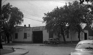 West York Coach Lines, garage, Pacific Avenue, southwest corner Vine Avenue