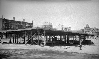 Yonge Street Subway, Wellesley Station, during construction