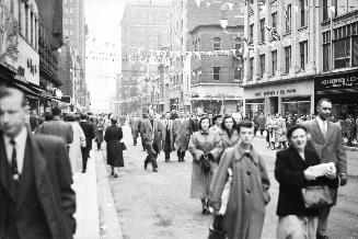 Yonge Street, King To Queen Streets, looking south from north of Adelaide St