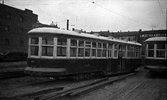 T.T.C., #2853, awaiting scrapping, at George St. yard