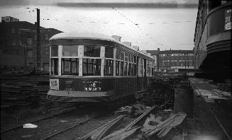 T.T.C., #2893, being scrapped at George St. yard