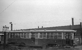 T.T.C., #2934, being scrapped at George St. yard