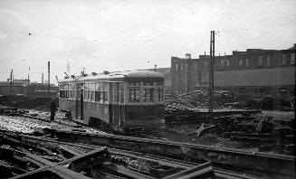 T.T.C., #2978, being scrapped, at George St. yard