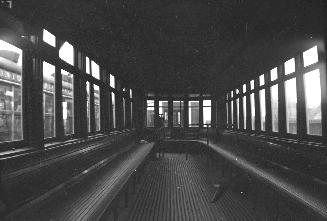 T.T.C., #1958, Interior, at Dundas yard, awaiting scrapping