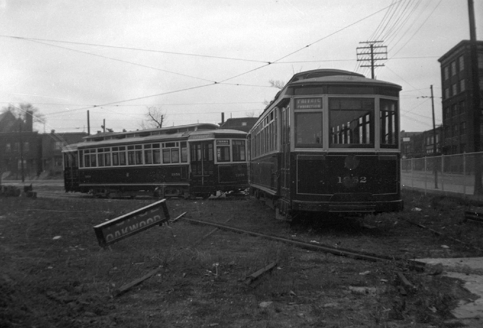 T.T.C., #1982, at Dundas yard, awaiting scrapping