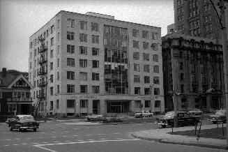 Alexandra Apartments, University Avenue, west side, between Elm & Orde Streets