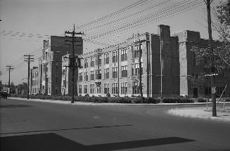 Northern Secondary School, Mount Pleasant Road, east side, between Roehampton &amp; Broadway Av…