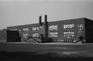 Northern Secondary School, Mount Pleasant Road, east side, between Roehampton and Broadway Aven…