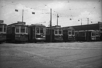 T.T.C., Lansdowne carhouse, Lansdowne Avenue, northwest corner Paton Road