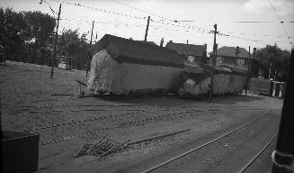 Image shows some storaged items at Wychwood car house.