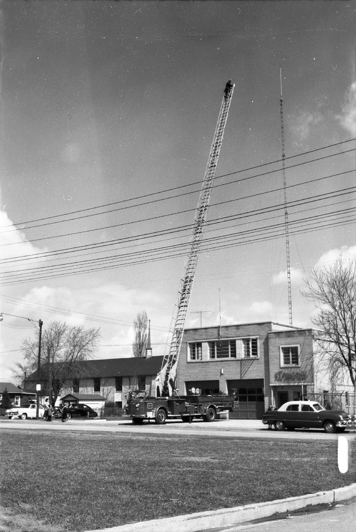 Fire Hall, Etobicoke, Royal York Road, southeast corner Tenby St