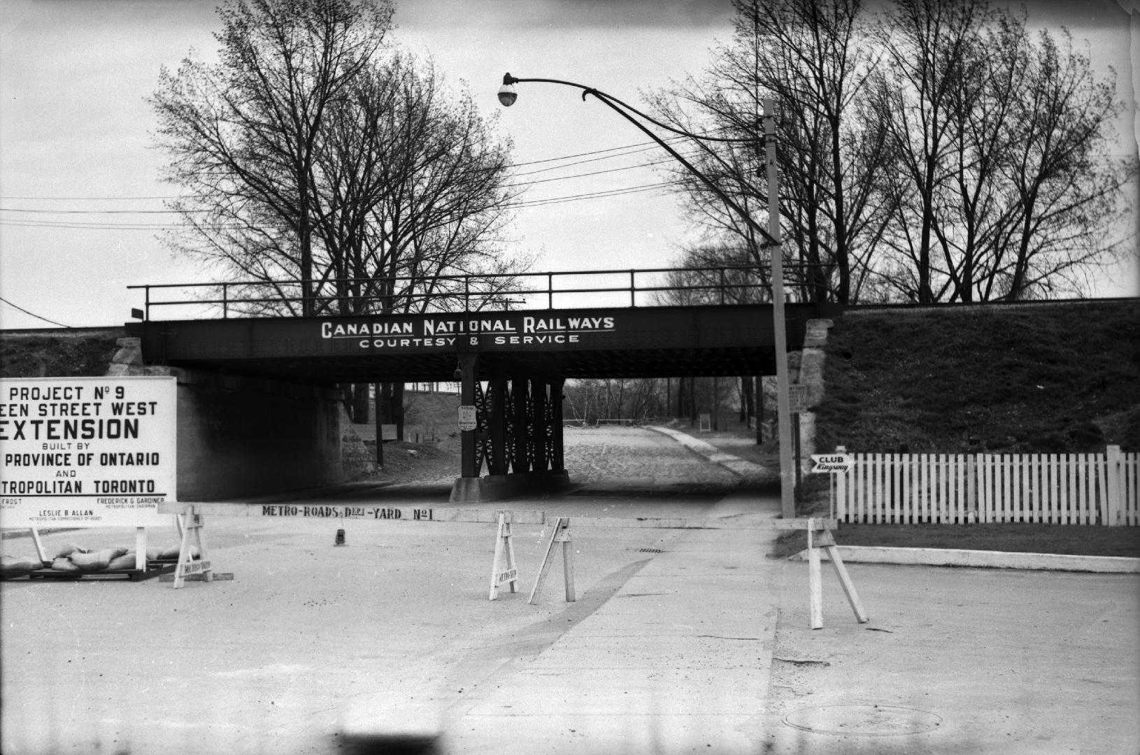 Kingsway South, looking north to C