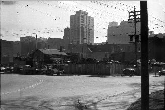 Hillock, Frank, lumber yard, Albert St