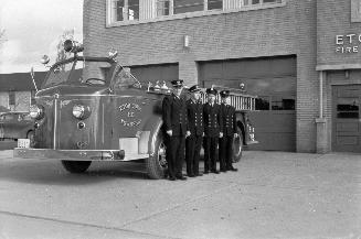 Fire Hall, Etobicoke, Royal York Road, southeast corner Tenby St