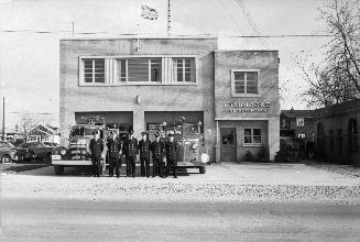 Fire Hall, Etobicoke, Royal York Road, southeast corner Tenby St