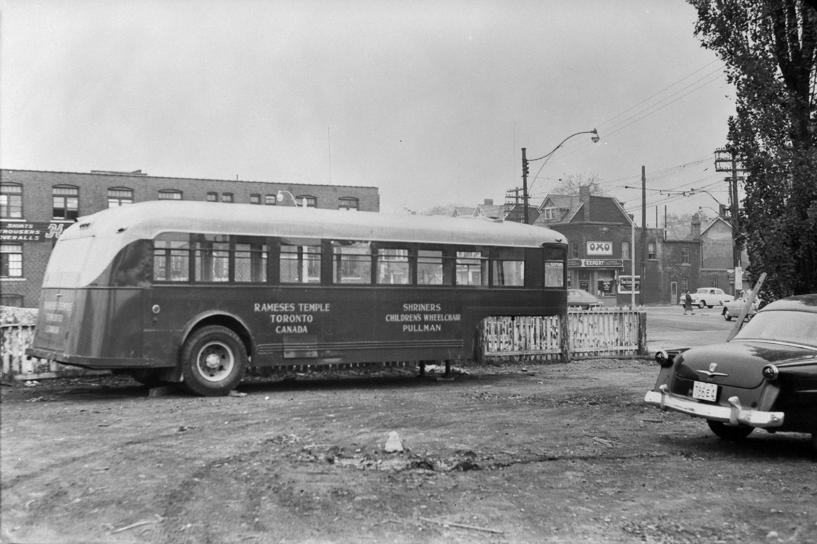 Rameses Temple, Toronto, Shriners Children's Wheelchair Pullman, looking e