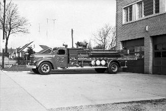 Fire Hall, Etobicoke, Royal York Road, southeast corner Tenby St