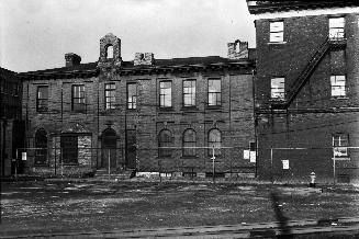 John St. Public School, John St., northwest corner Mercer St., looking n