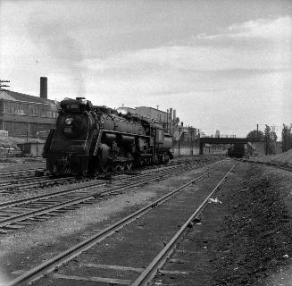 C.N.R. #6230, looking east to Strachan Avenue bridge