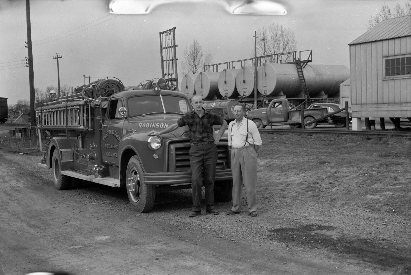 Robinson Cotton Mills (Woodbridge), Vaughan Township Fire Department