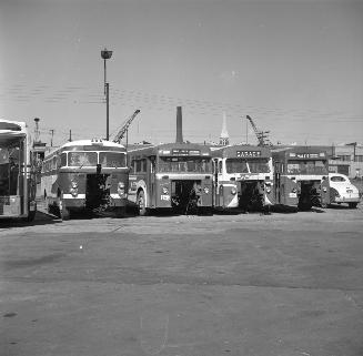 T.T.C., garage, Parkdale Garage, Sorauren Avenue, northeast corner Wabash Avenue