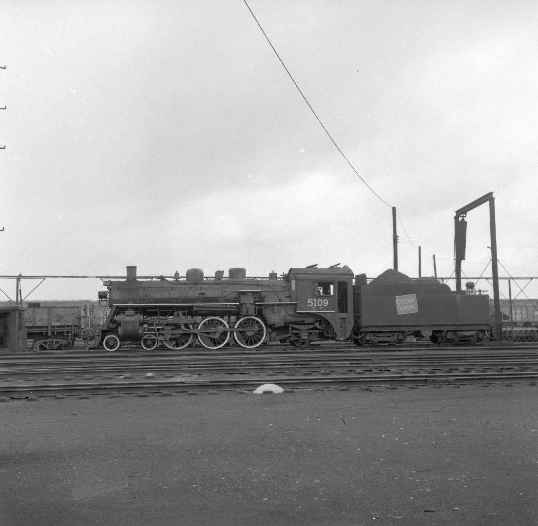 C.N.R. #5109, at C.N.R. Mimico Yards, between Royal York Road & Kipling Avenue (Toronto)