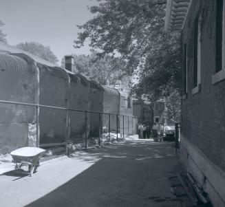 Riverdale Park, Zoo, during renovation