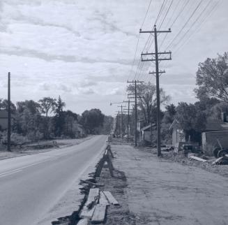 Yonge Street looking south from south of Lord Seaton Road