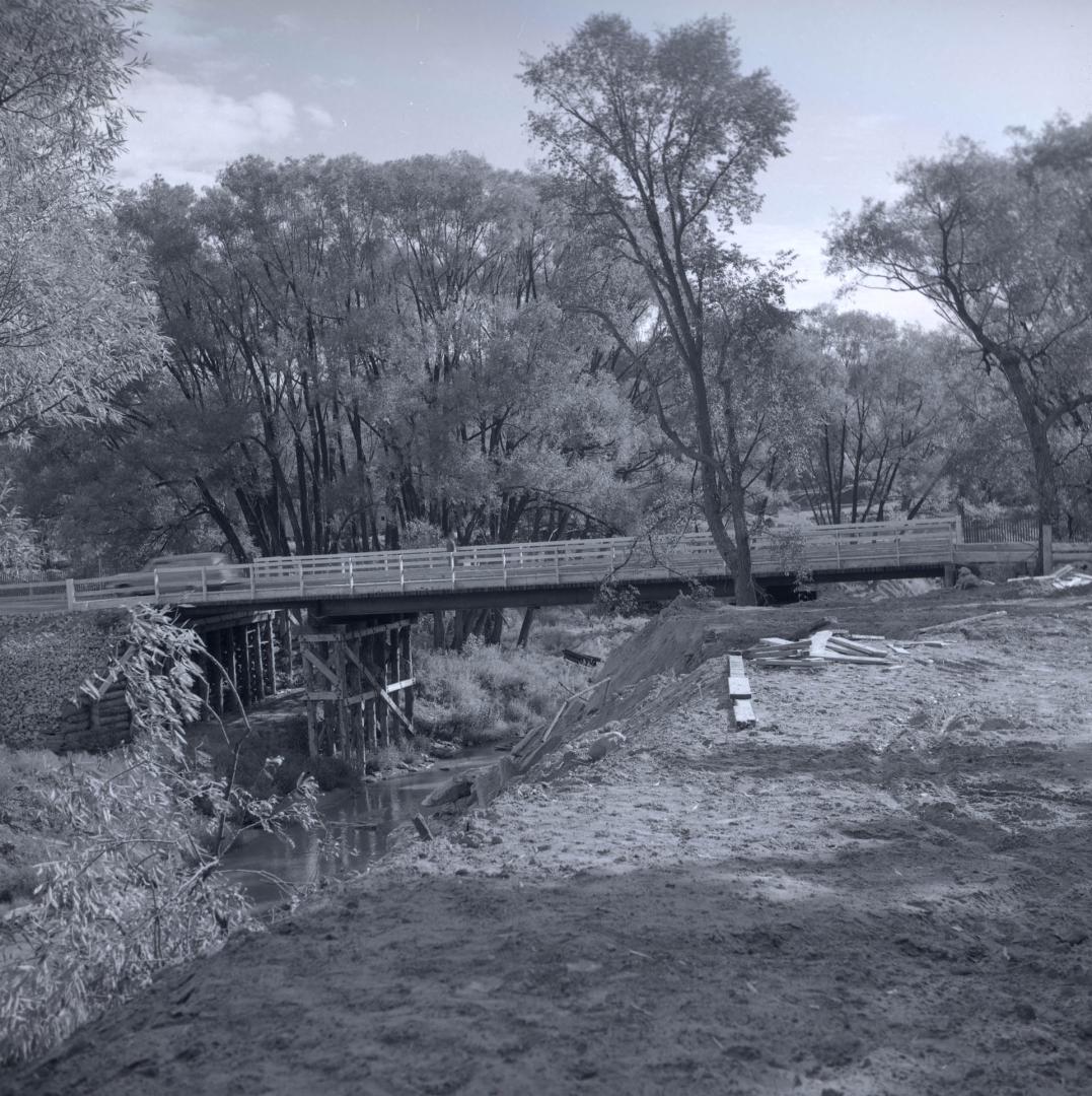 Yonge Street bridge over West Don River, south of York Mills Road