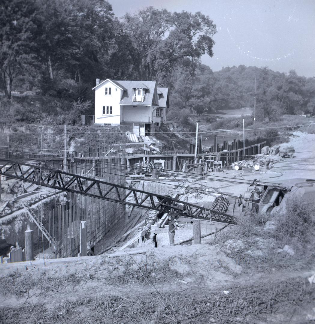 Yonge Street bridge over West Don River, south of York Mills Road