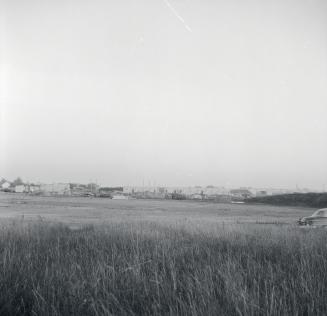 Burnhamthorpe Collegiate Institute, Keane Avenue, north side, west of The East Mall, during construction