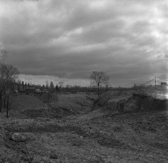 Image shows an ongoing construction of the streets.