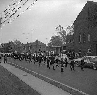 Leaside Fire Dept, Fire Prevention Week Parade