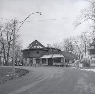 High Park, restaurant, aftermath of fire of 10 March 1956