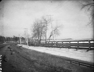 Lakeshore Boulevard W., Humber Bay, looking east