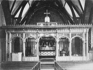 St. Thomas' Anglican Church (opened 1893), Huron St., east side, opposite Washington Avenue, INTERIOR