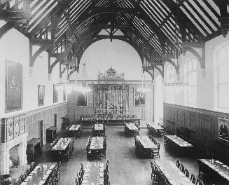 Trinity College (opened 1925), Hoskin Avenue, north side, between Queen's Park Cr