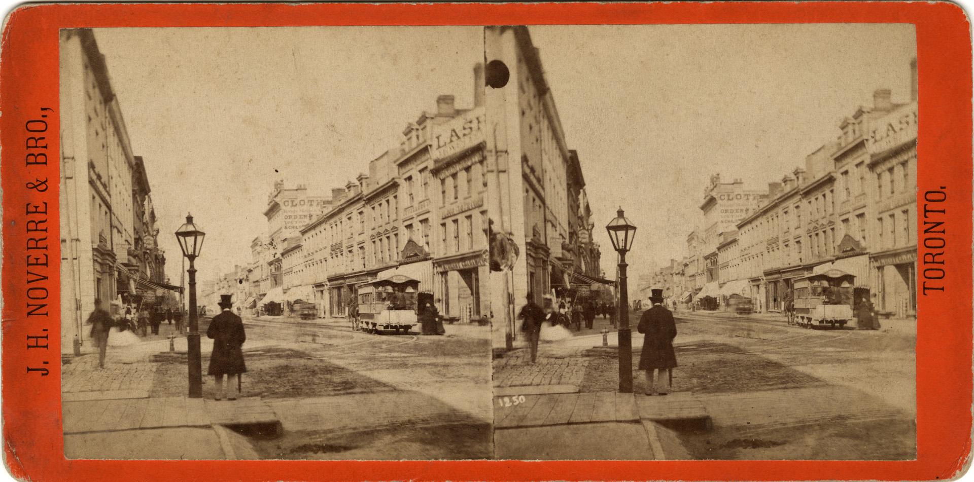 King Street East, looking east from west of Yonge St. Toronto, Ont.