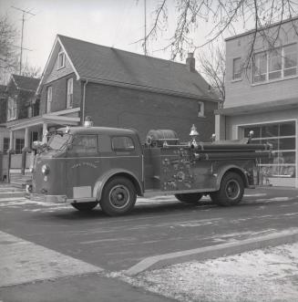 Fire Hall, York, Lambton Avenue, north side, west of Weston Road