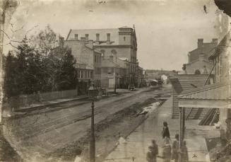 Yonge Street looking north from north of Asquith Avenue (then called Jarvis Street)