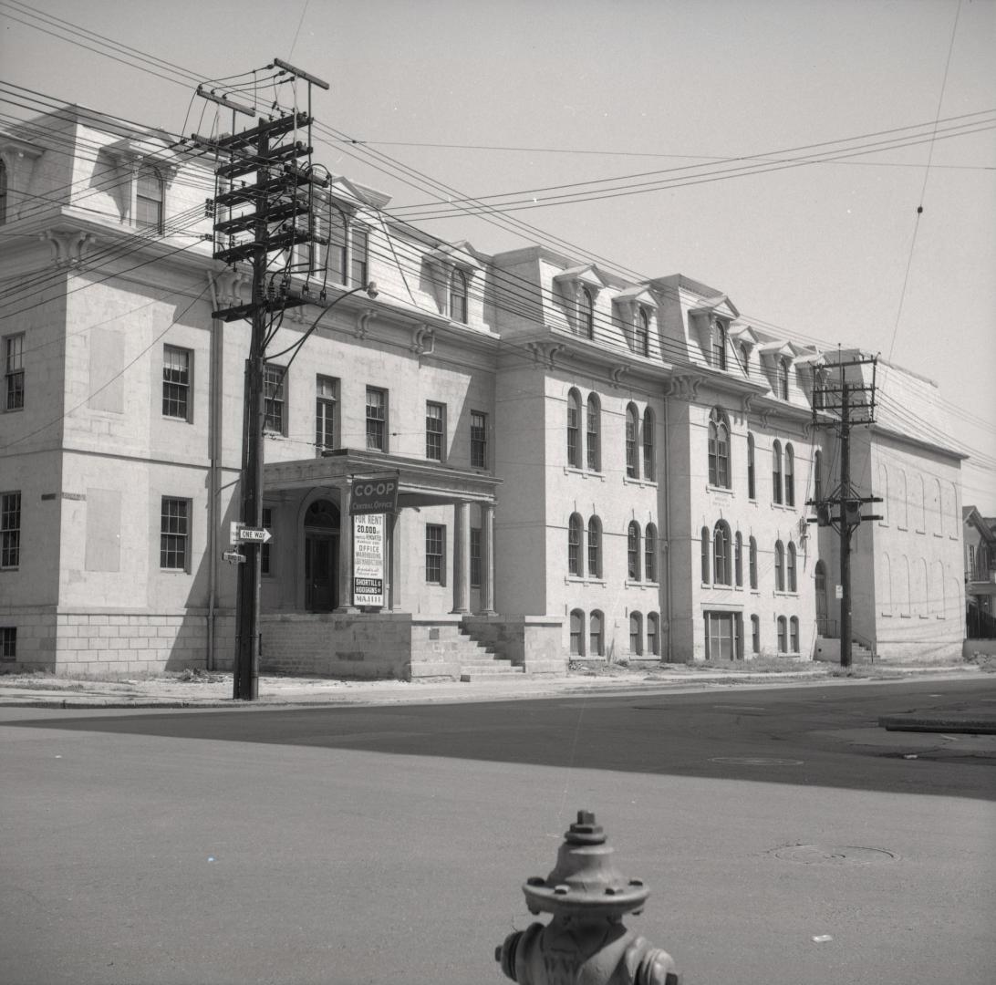 Bank of Upper Canada, circa 1830-1861, Adelaide Street East, northeast corner George St