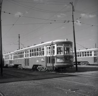 T.T.C., #2380, at Russell carhouse