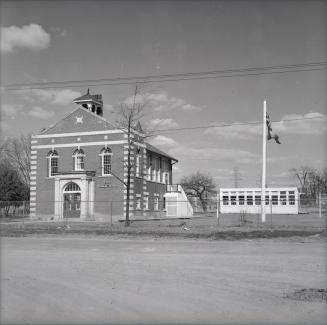 Emery Public School, Weston Road, east side, north of Finch Avenue West, Toronto, Ontario. Imag…