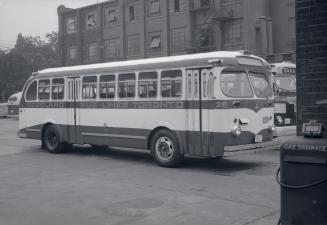 Roseland Bus Lines, bus #26, at T